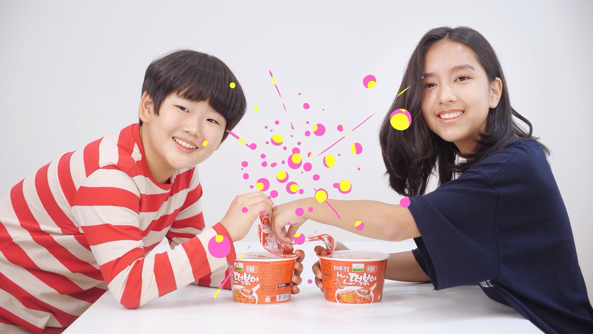 매운국물떡볶이 광고